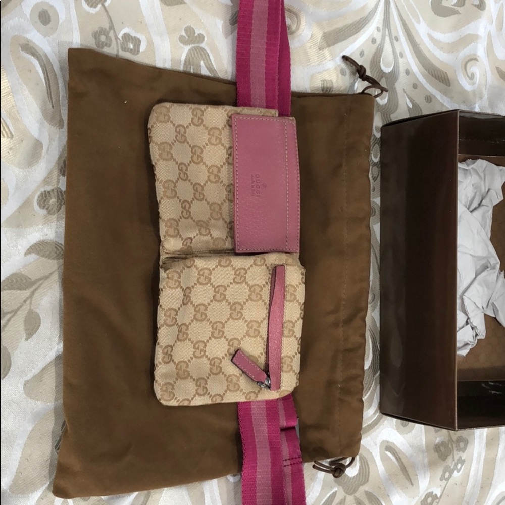 Authentic Gucci mini belt bag